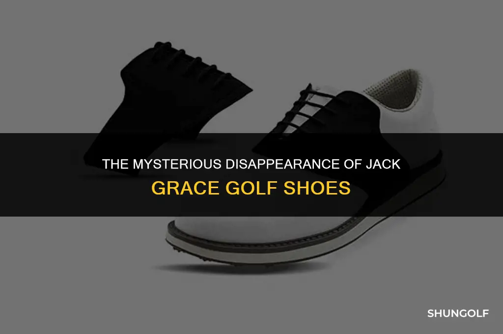 what happened to jack grace golf shoes