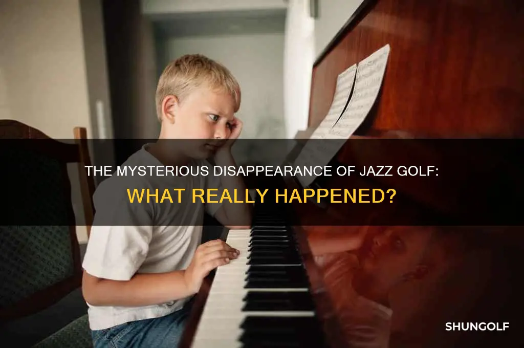 what happened to jazz golf