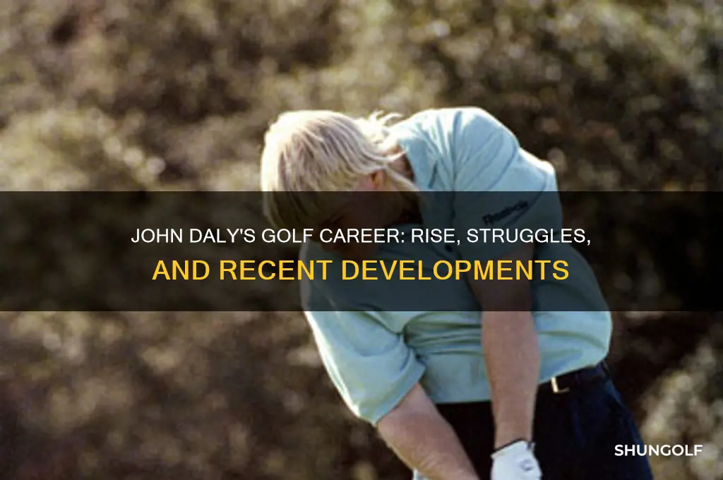 what happened to john daly golfer