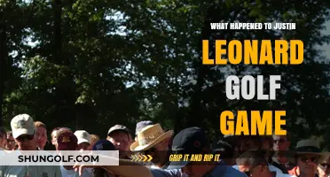 Justin Leonard's Golf Game: What Happened to His PGA Tour Success?