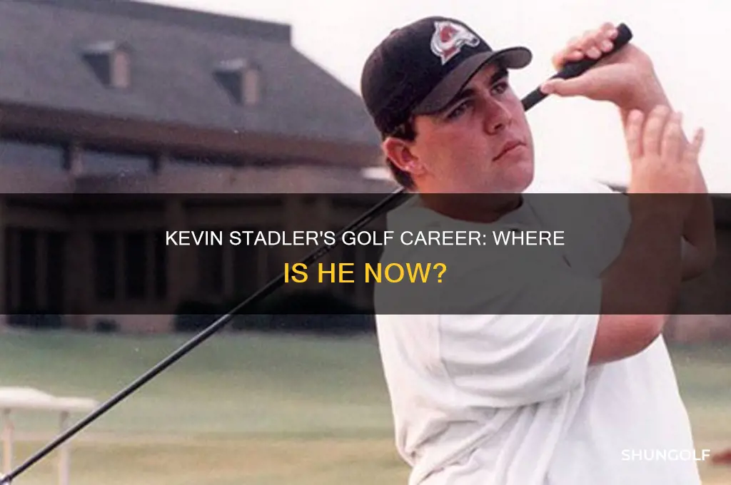 what happened to kevin stadler golfer