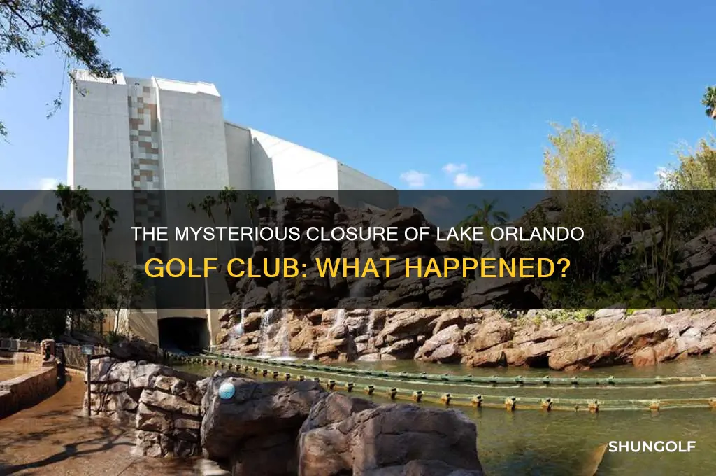 what happened to lake orlando golf club