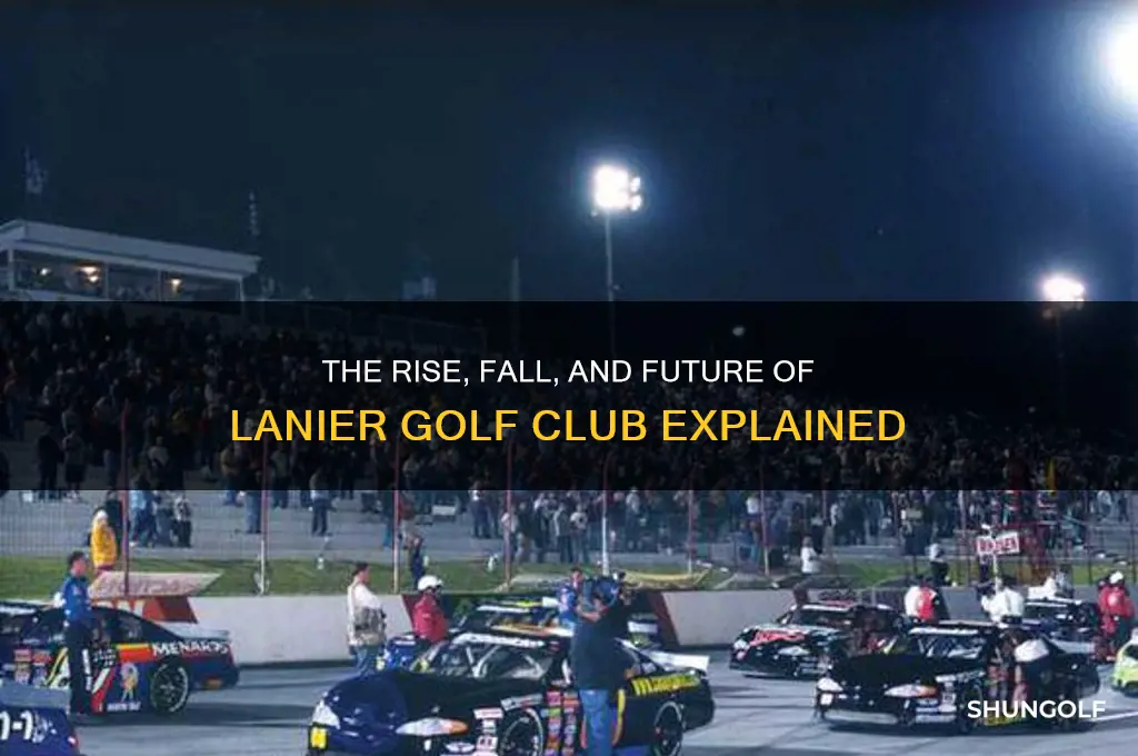 what happened to lanier golf club