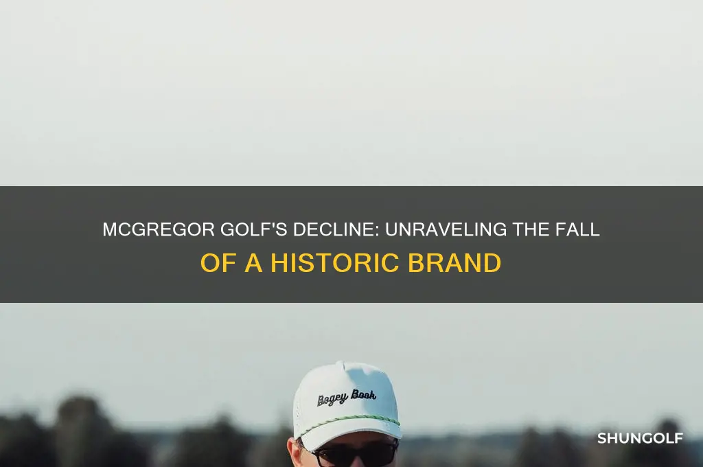 what happened to mcgregor golf
