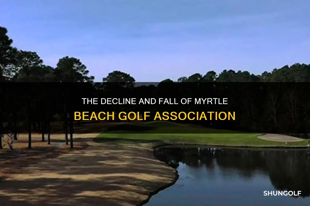 what happened to myrtle beach golf association