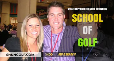 Sara Brown's Sudden Departure from School of Golf: What Happened?