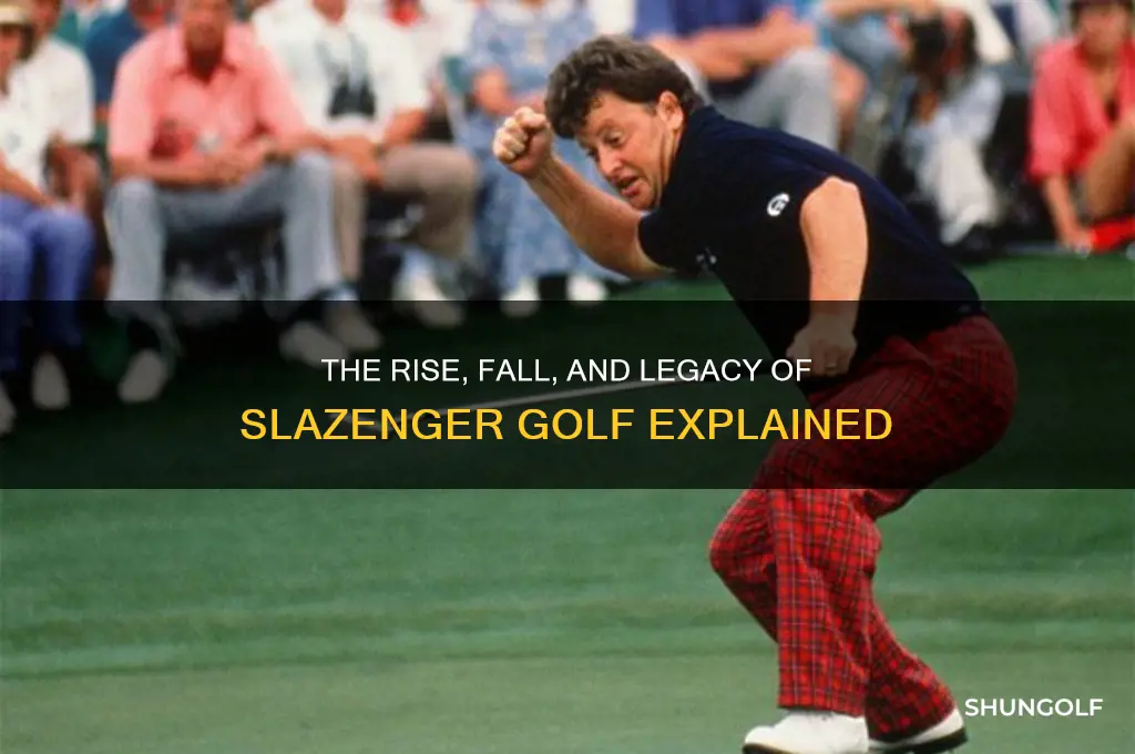 what happened to slazenger golf