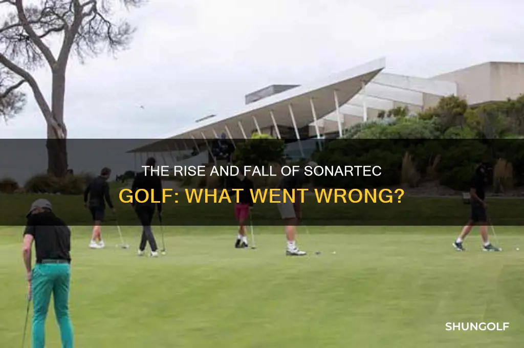 what happened to sonartec golf