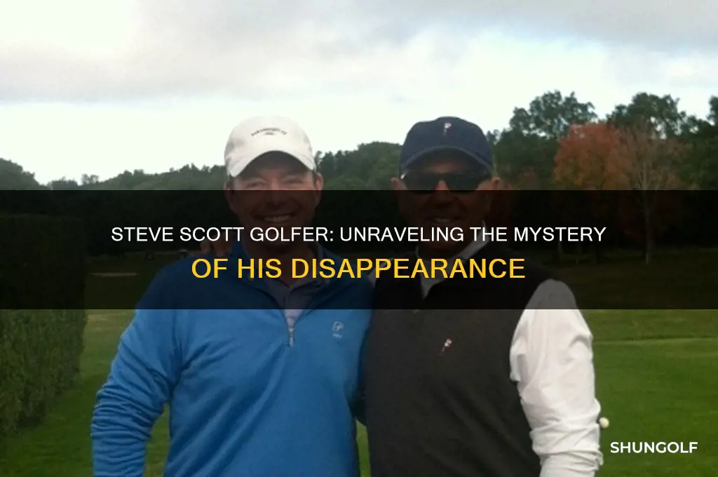 what happened to steve scott golfer
