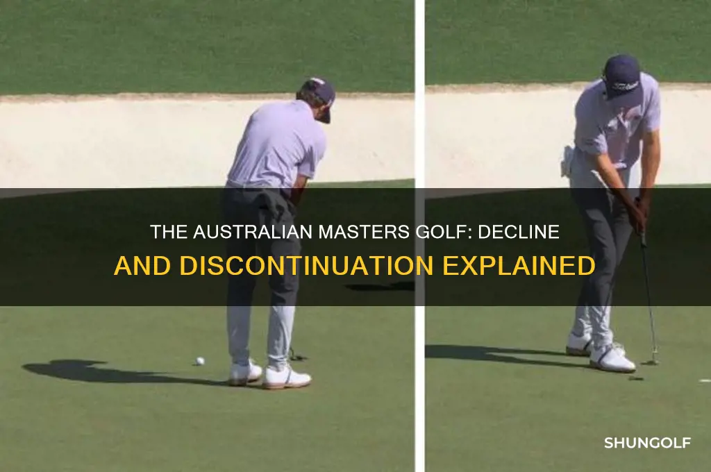 what happened to the australian masters golf