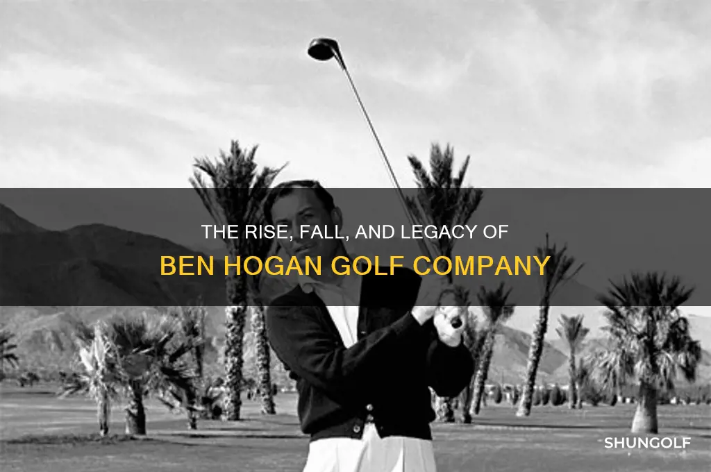 what happened to the ben hogan golf company
