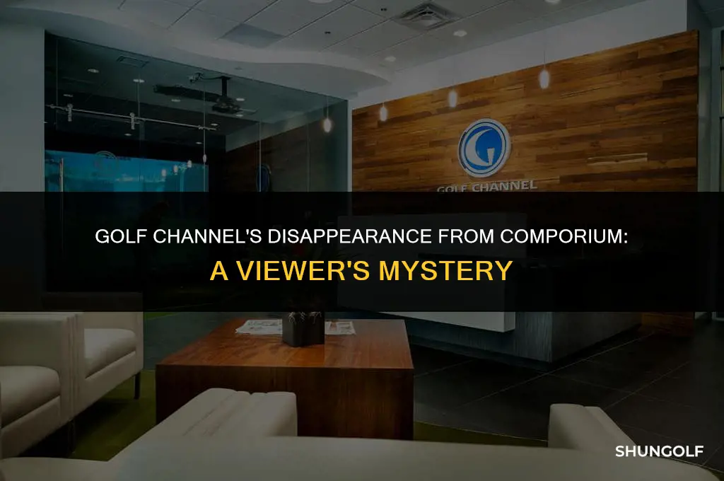 what happened to the golf channel on comporium