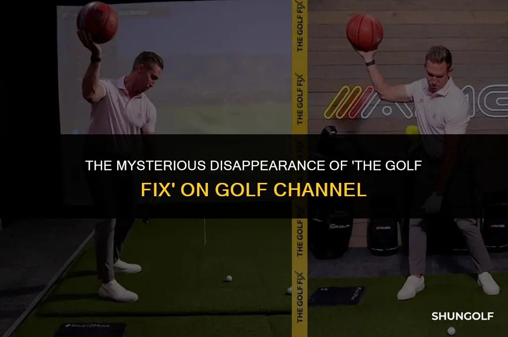 what happened to the golf fix on the golf channel