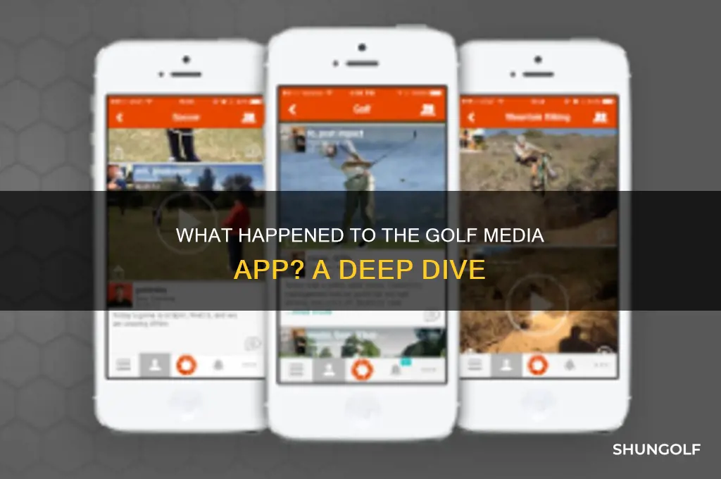 what happened to the golf media app