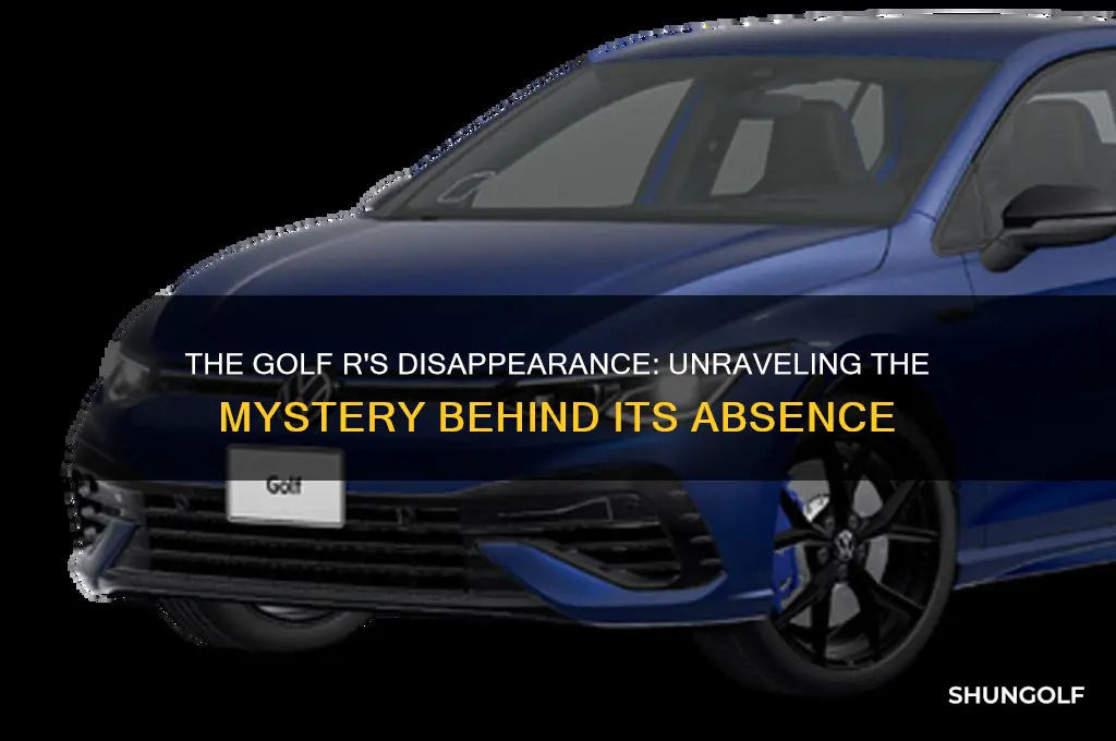 what happened to the golf r