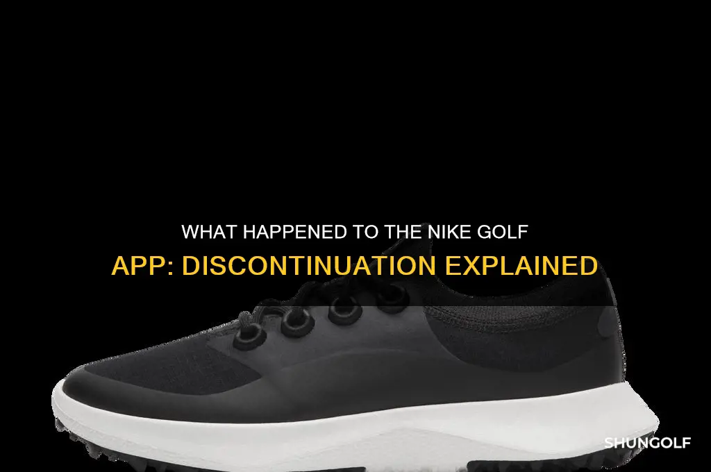 what happened to the nike golf app