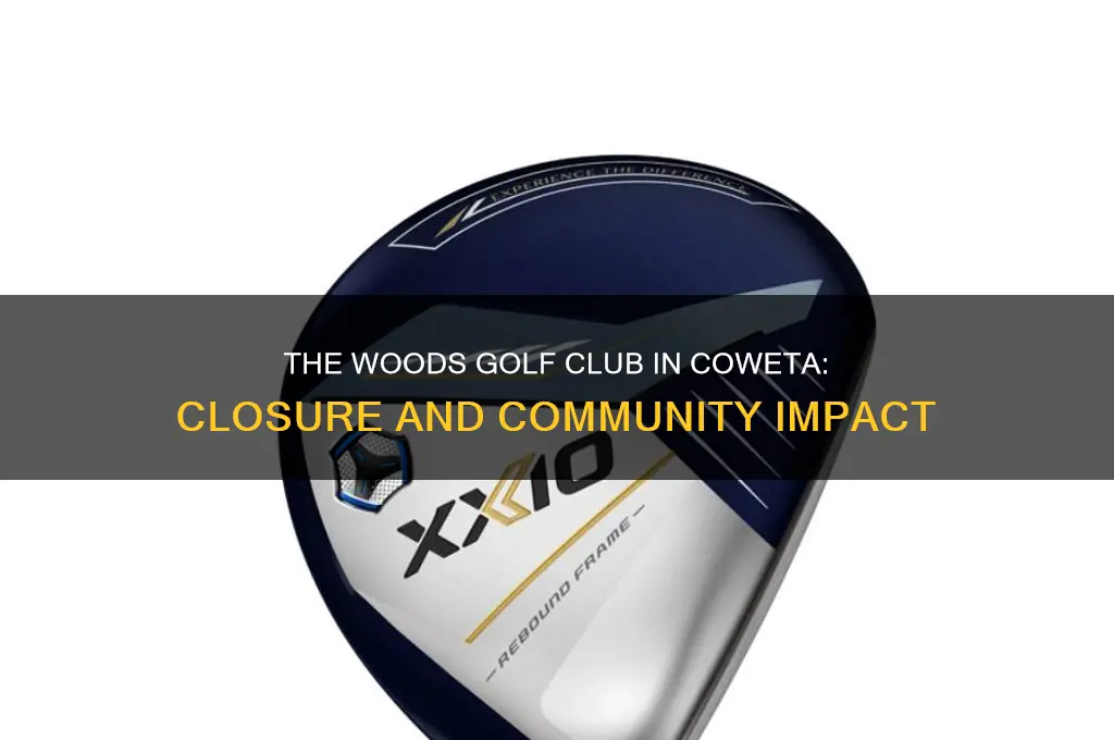 what happened to the woods golf club in coweta
