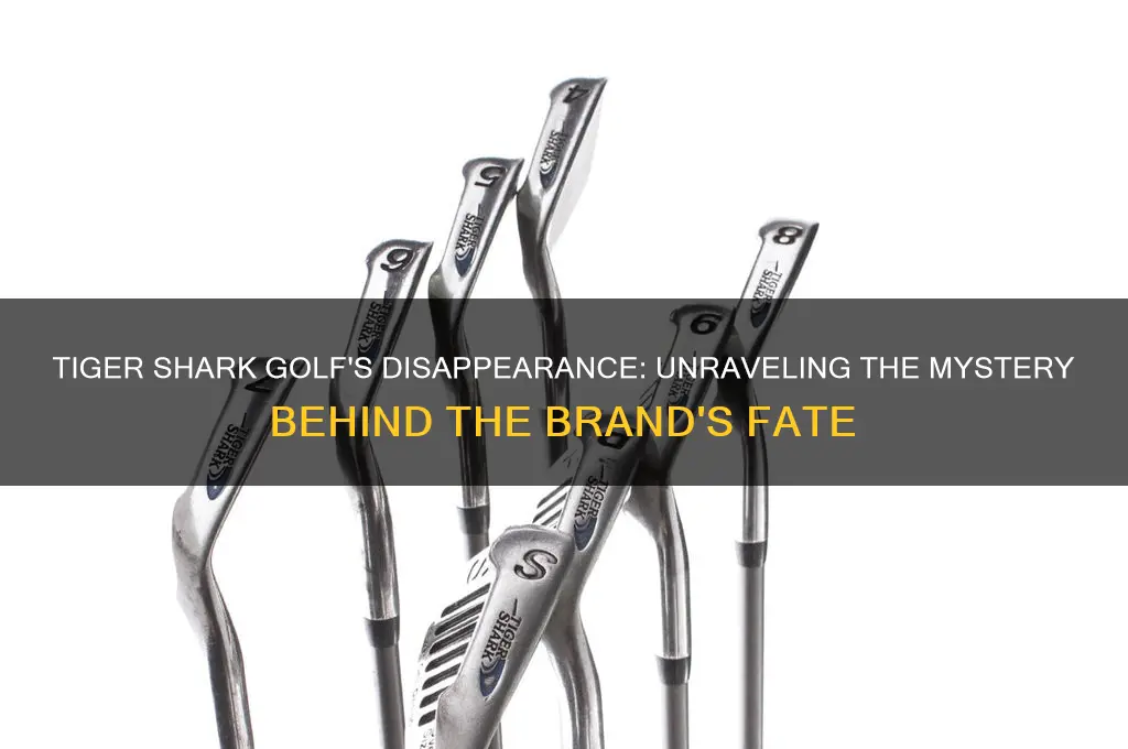 what happened to tiger shark golf