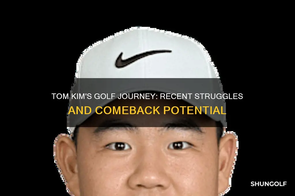 what happened to tom kim golfer
