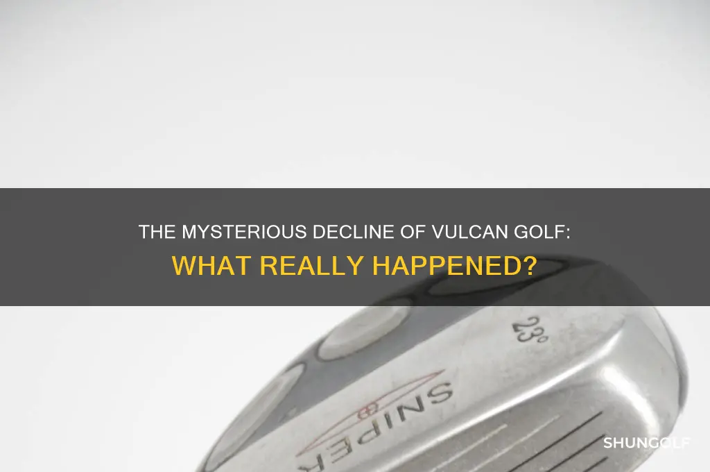 what happened to vulcan golf