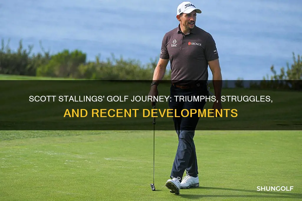 what happened with scott stallings in golf