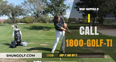 Dial 1800-GOLF-TIP: Instant Expert Advice to Elevate Your Golf Game