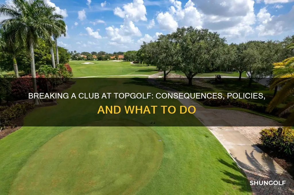 what happens if you break a club at top golf