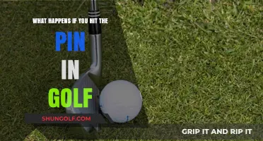 Hitting the Pin in Golf: Consequences and Rules Explained