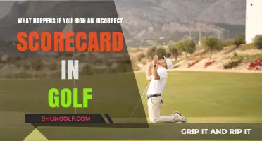 Incorrect Golf Scorecard: Consequences of Signing and How to Avoid Mistakes