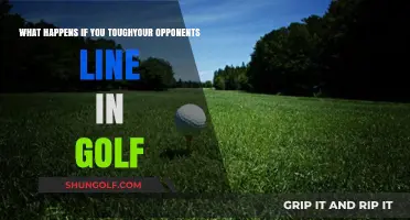 Golf Etiquette Blunder: Consequences of Crossing Your Opponent's Line