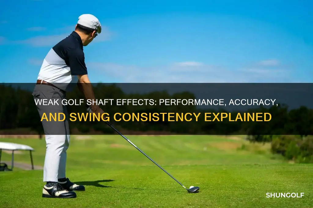 what happens if your golf club shaft is too weak