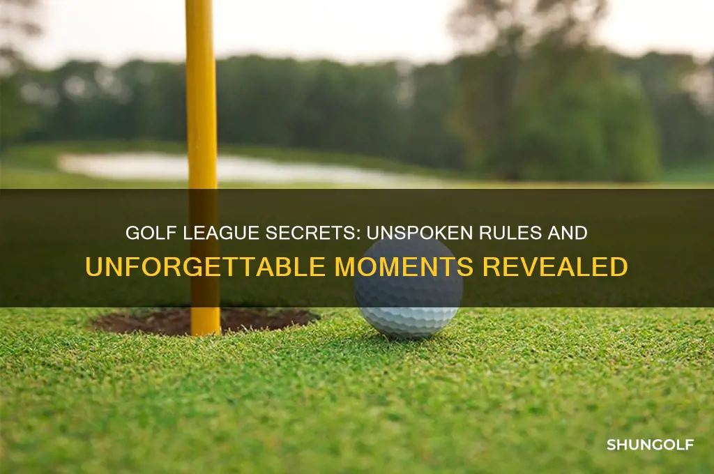 what happens in golf league stays in golf league