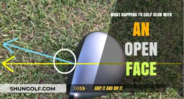 Open Golf Club Face: Effects on Ball Flight and Accuracy