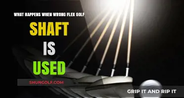Consequences of Using the Wrong Flex Golf Shaft: A Comprehensive Guide