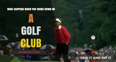 Choking Down on a Golf Club: Effects on Swing and Control