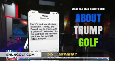 Sean Hannity's Take on Trump's Golfing Habits and Politics