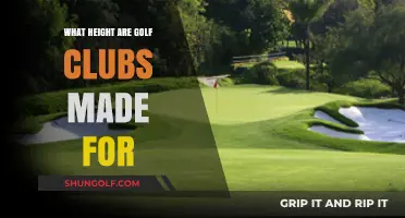 Standard Golf Club Heights: Are They Right for Your Stature?