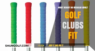 Finding the Right Fit: Adult Golf Club Heights Explained