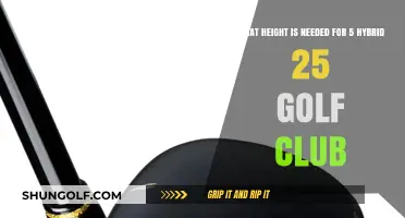 Ideal Height for 5 Hybrid 25 Golf Club: Expert Recommendations