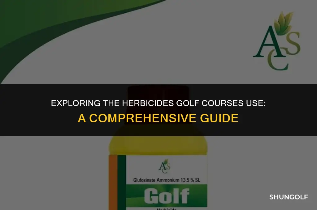what herbaside do golf corsese use