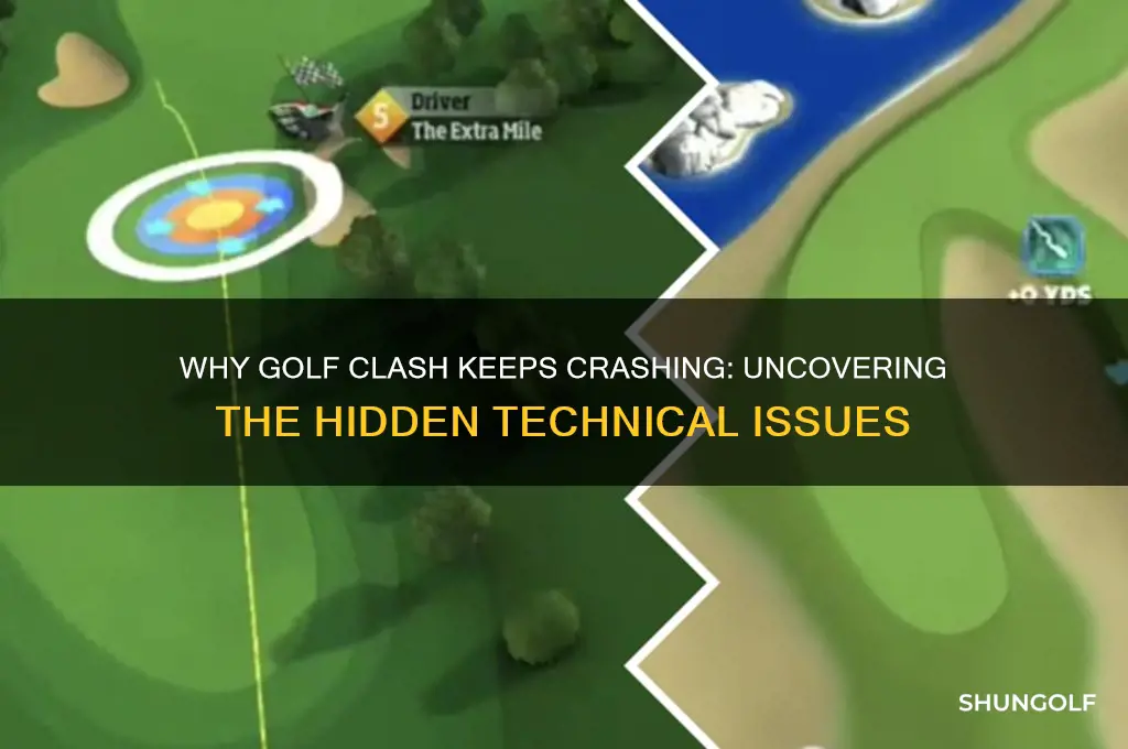 what i the real reason golf clash is crashing