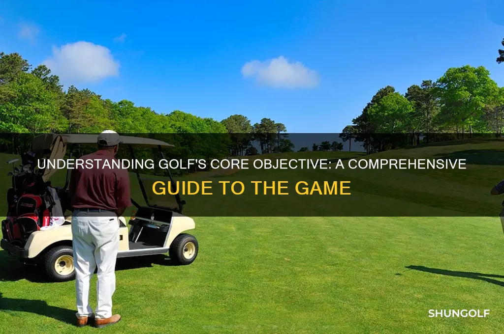 what id the objective of golf