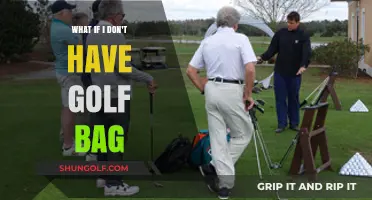 Teeing Off Without a Bag: Exploring Golf's Minimalist Approach