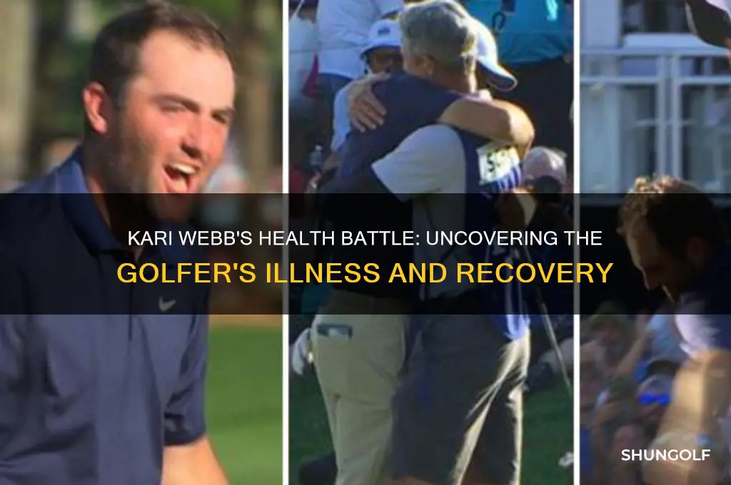 what illness did golfer kari webb have