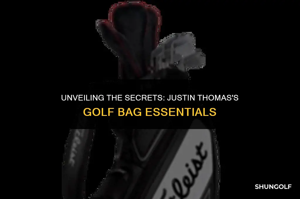 what in the bag golf justin thomas