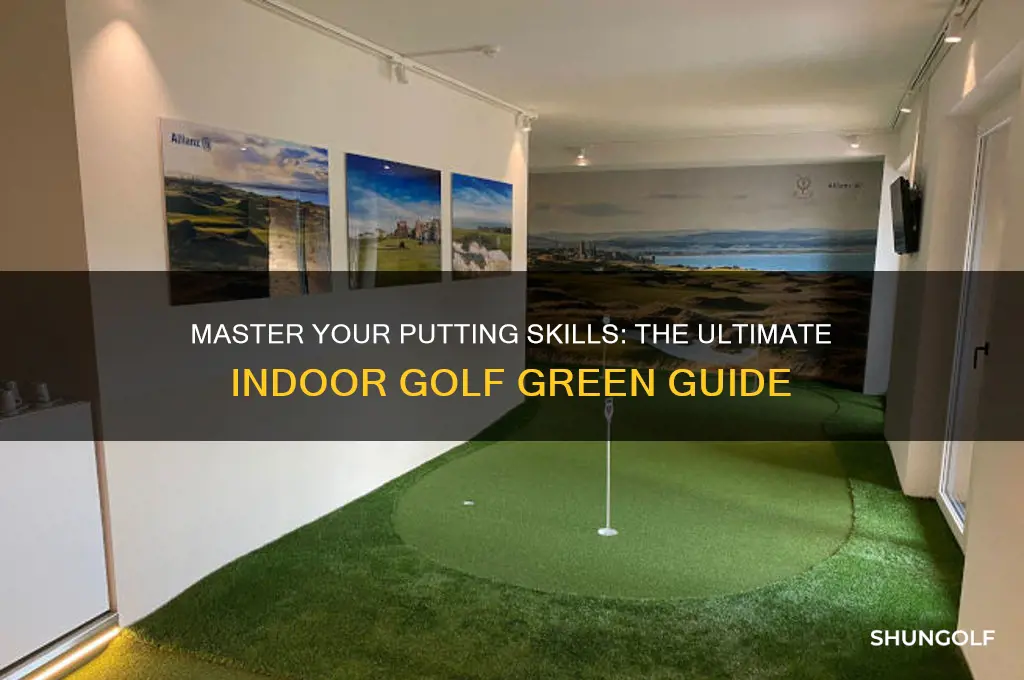 what indoor golf putting green
