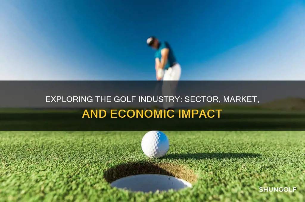 what indusry is golf in