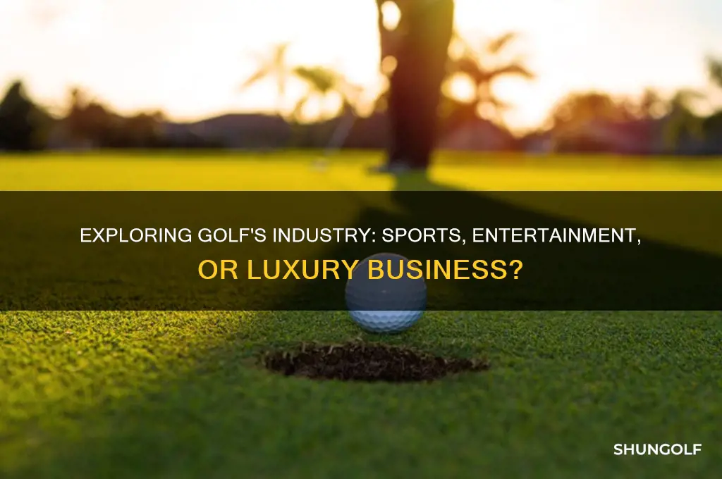 what industry is golf