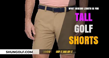 Perfect Fit: Ideal Inseam Length for Tall Golf Shorts Explained