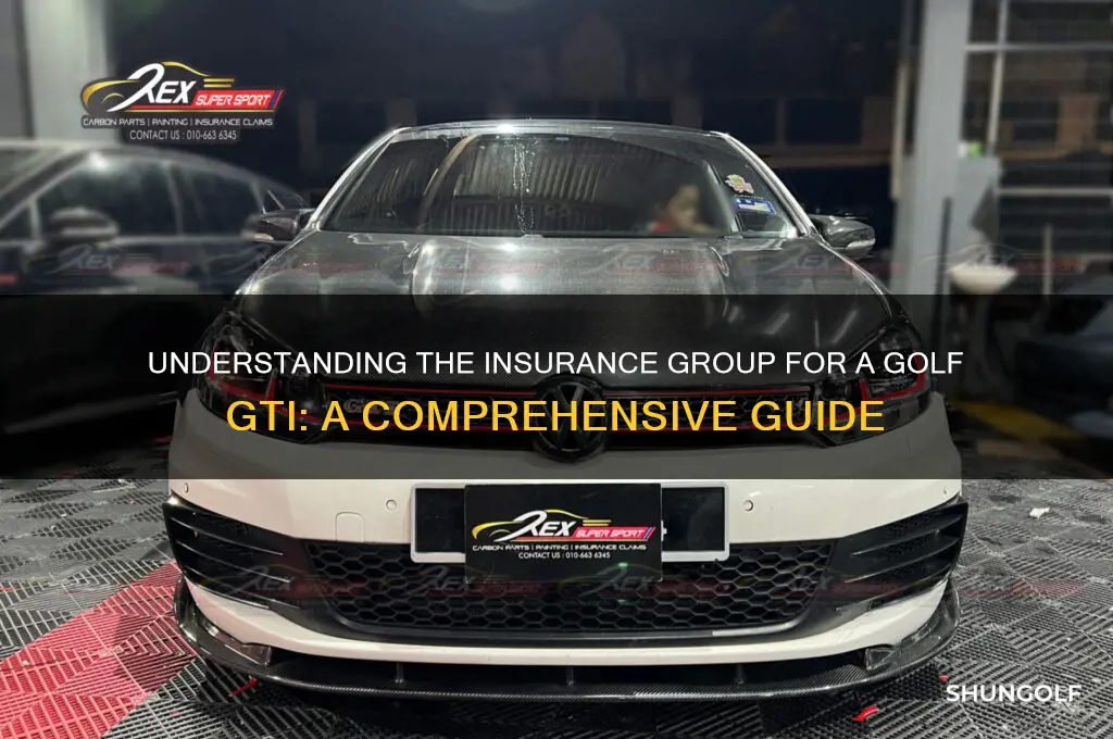 what insurance group is a golf gti